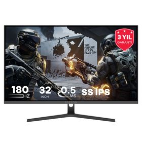 Fazeon X32F180Q 32 inç 180Hz 0.5ms Oyuncu Monitörü