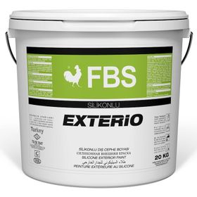 Fbs Exterio 20 Kg Saruhan Silikonlu Dış Cephe Boyası