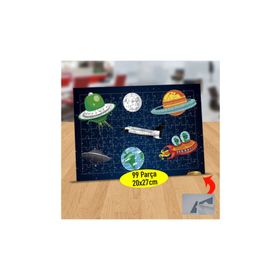 FC612 Dünya Ay Ve Uzay Araçları 99 Parça Puzzle Yapboz Tablo