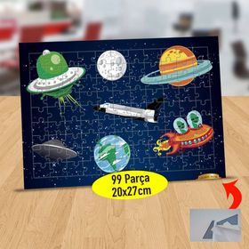FC612 Dünya Ay Ve Uzay Araçları 99 Parça Puzzle Yapboz Tablo