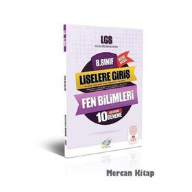 FDD Yayınları 8. Sınıf LGS Fen Bilimleri Çözümlü 10 Deneme