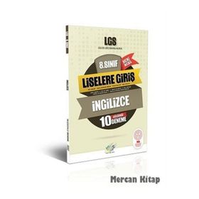 Fdd Yayınları 8. Sınıf LGS İngilizce 10 Deneme