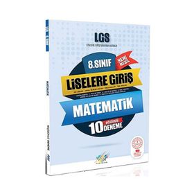 FDD Yayınları 8. Sınıf LGS Matematik 10 Deneme