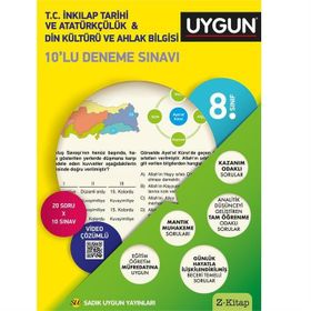 FDD Yayınları 8. Sınıf LGS T.C. İnkılap Tarihi ve Atatürkçülük Din Kültürü ve Ahlak Bilgisi Çözümlü