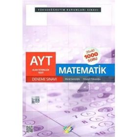 FDD Yayınları AYT Matematik 25x40 Deneme Sınavı
