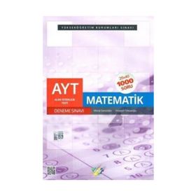 FDD Yayınları AYT Matematik 25x40 Deneme Sınavı