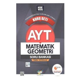 Fdd Yayınları AYT Matematik Geometri Kurs Seti Soru Bankası