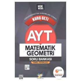 Fdd Yayınları AYT Matematik Geometri Kurs Seti Soru Bankası