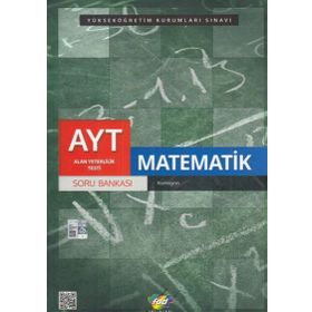 Fdd Yayınları AYT Matematik Soru Bankası