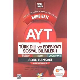 Fdd Yayınları AYT Türk Dili ve Edebiyatı Sosyal Bilimler Kurs Seti Soru Bankası