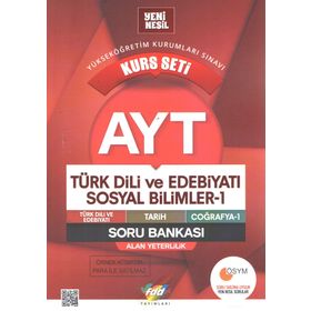 Fdd Yayınları AYT Türk Dili ve Edebiyatı Sosyal Bilimler Kurs Seti Soru Bankası