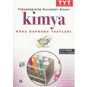 Fdd Yayınları TYT Kimya Konu Kavrama Testleri