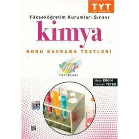Fdd Yayınları TYT Kimya Konu Kavrama Testleri