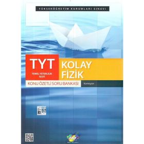 Fdd Yayınları TYT Kolay Fizik Konu Özetli Soru Bankası