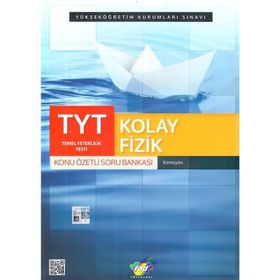Fdd Yayınları TYT Kolay Fizik Konu Özetli Soru Bankası
