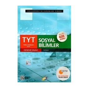 Fdd Yayınları TYT Sosyal Bilimler Deneme Sınavı