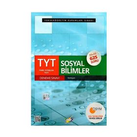 Fdd Yayınları TYT Sosyal Bilimler Deneme Sınavı