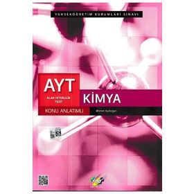 FDD Yayınları YKS AYT Kimya Konu Anlatımlı