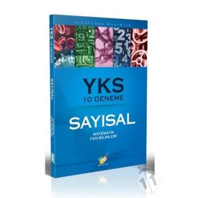 FDD Yayınları YKS Sayısal Matematik Fen Bilimleri 10 Deneme