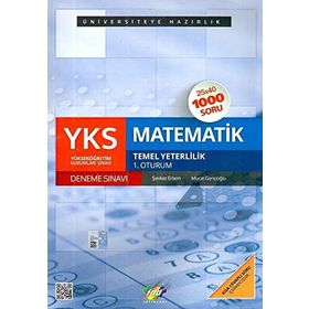 FDD YKS 1.Oturum Matematik 25x40 Temel Yeterlilik Deneme Sınavı - Murat Gençoğlu Şevket Ertem