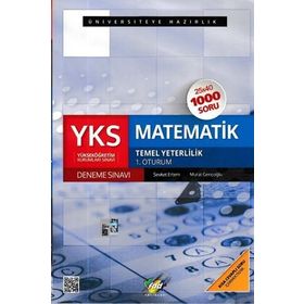 FDD YKS 1.Oturum Matematik 25x40 Temel Yeterlilik Deneme Sınavı - Murat Gençoğlu Şevket Ertem