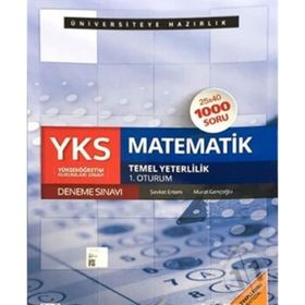 FDD YKS 1.Oturum Matematik 25x40 Temel Yeterlilik Deneme Sınavı - Murat Gençoğlu Şevket Ertem