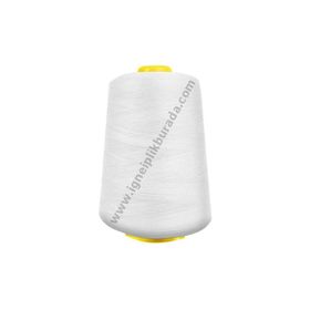 Fdm 150 Denye Beyaz Polyester Overlok İpliği