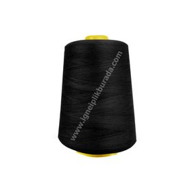 Fdm 150 Denye Siyah Polyester Overlok İpliği