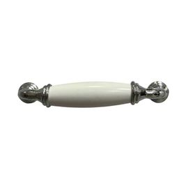 FDS F-398-96-18 Sude Polimer Beyaz Krom Ayak 96 mm Kulp