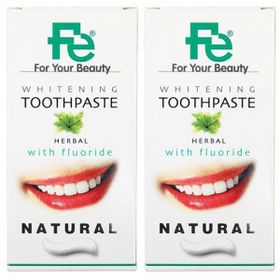 Fe Beyazlatıcı Natural Herbal 2 Adet Diş Pastası