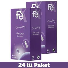 Fe Crowling 3'lü Zevk 12'li 2 Adet Prezervatif