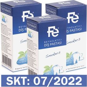 Fe Diş Pastası Sigara İçenlere Beyazlatıcı - 90 Gr