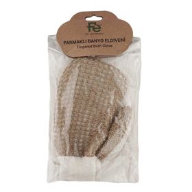 Fe FEFU015 Spa Sisal Banyo Lifi Parmaklı Banyo Eldiveni