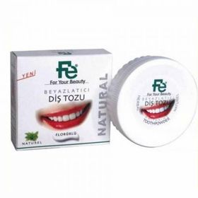 Fe Florürlü Beyazlatıcı Diş Tozu - 50Gr