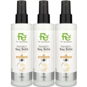 Fe Keratin 3x200 ml Saç Sütü