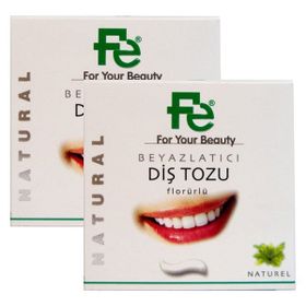 FE Natural Herbal 2 Adet Beyazlatıcı Diş Tozu