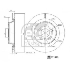 Febi 171479 BMW F39 F40 F48 Arka Fren Aynası