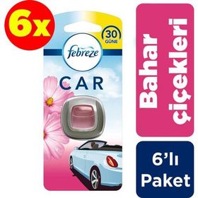 Febreze 2 ml Hava Ferahlatıcı Bahar Çiçekleri Araba Kokusu