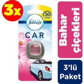 Febreze Bahar Çiçekleri 2'li Hava Ferahlatıcı Araba Kokusu