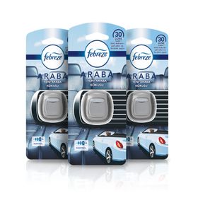 Febreze Yeni Araba Kokusu Kokulu 3 Adet Hava Ferahlatıcı Koku