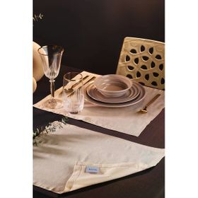Fecra Dora 35x45 cm 6'lı Keten Amerikan Servis