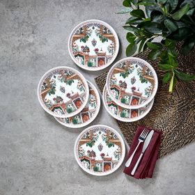 Fecra Nakkaş 6 Parça Pasta Tabağı Seti