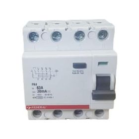 Federal 4X100A 30MA 5 Adet Kaçak Akım Rölesi
