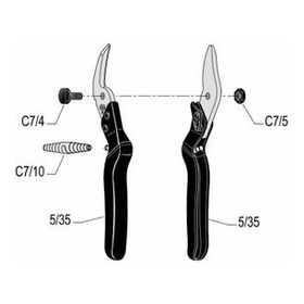 Felco Cp 20.5 cm Çok Amaçlı Pratik Sac Makası