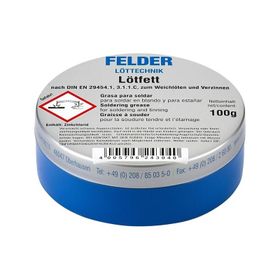 Felder Lötfett 100 gr Lehim Pastası