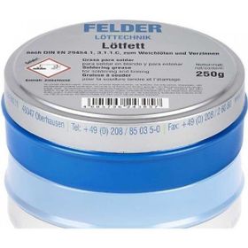 Felder Lötfett 250 gr Lehim Pastası