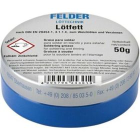 Felder Lötfett 50 gr Lehim Pastası