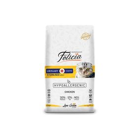 Felicia 12 KG Düşük Tahıllı Hipoalerjenik Tavuklu Kısırlaştırılmış Kedi Maması