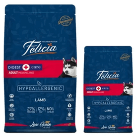 Felicia 15+3 kg Az Tahıllı Yetişkin Kuzulu Orta Büyük Irk Köpek Maması