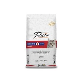 Felicia 2 kg Az Tahıllı Yetişkin Kuzu Etli Hypoallergeniz Kedi Maması